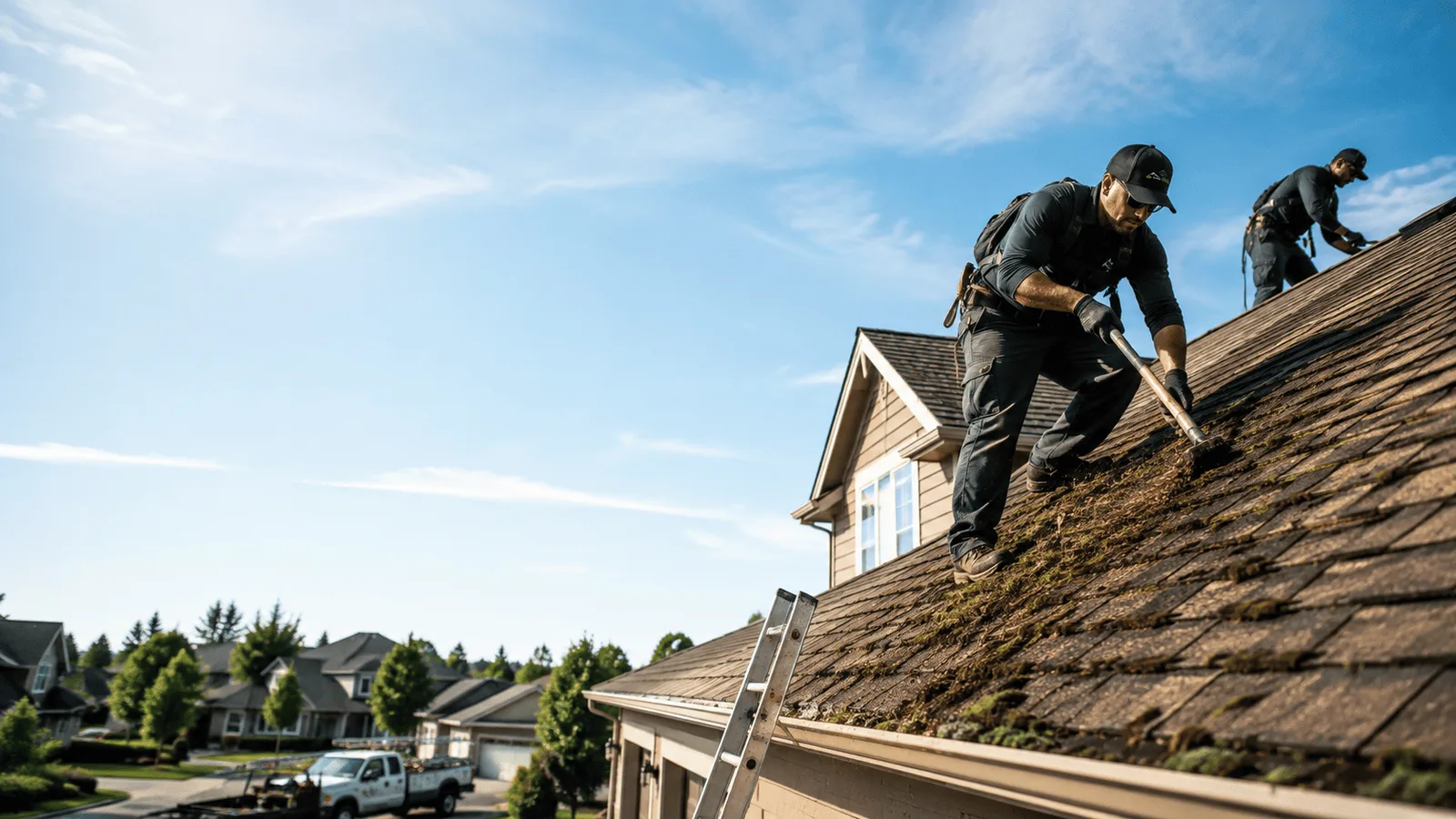 Roof Moss Removal in Smithfield, RI near me